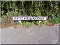 Pytches Close sign