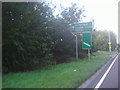 Road sign on the A22, Uckfield