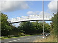 Footbridge over A650 - off Hodgson Lane