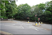 SP0485 : Harborne Rd, Augustus Rd and Chad Rd join by N Chadwick