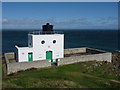 NU1735 : Coastal Northumberland : The Lighthouse At Blackrocks Point, Bamburgh by Richard West