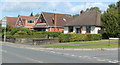 Turnpike Road houses near the corner of Plantation Drive, Croesyceiliog, Cwmbran 