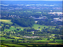 ST5672 : Clifton Bridge from the air by Thomas Nugent