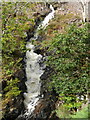 NH4012 : Waterfall on Allt a' Mhuilinn by sylvia duckworth
