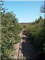 Railway track from Parkwood Road railway bridge