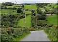 Lower Carrogs Road near its junction with Ryanstown Road