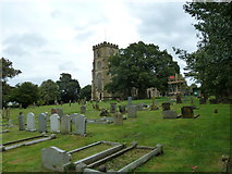 SP8822 : All Saints, Wing: churchyard (7) by Basher Eyre