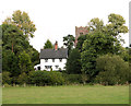 The White Cottage and St Peter