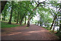 Footpath along the banks of Edgbaston Reservoir