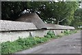 Thatch on the cob wall