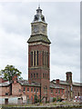 SP7161 : St.Crispin's clock tower by Richard Croft