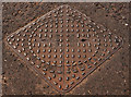 Sidney Smith manhole cover, Finaghy, Belfast (2)