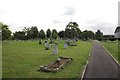 Path through the cemetery