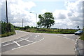 TQ5485 : Berwick pond Rd and Hacton Lane junction by N Chadwick