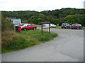 Car park near Llangrannog