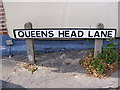 Queens Head Lane sign