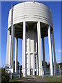 TM4384 : Shadingfield Water Tower by Geographer