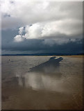 SD4770 : Ominous skies over Warton Sands by Karl and Ali