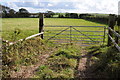 Gateway to a field off the A4139