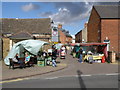 Farmers market on Gaol Street