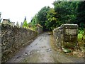 Stirling, lane behind Upper Bridge Street