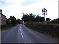 B1084 Woodbridge Road & Butley Village sign