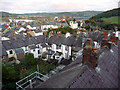 The rooftops of Conwy