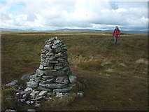 SD8786 : Drumaldrace (cairn), the top of Wether Fell by Karl and Ali