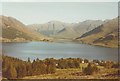 Looking down on Ratagan and Loch Duich in 1984