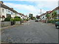 Looking from the Privett Path into Herbert Road