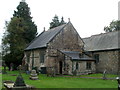 NE side of St Michael and All Angels Church, Llantarnam