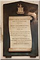 St Mary Magdalene, High Street South, East Ham - Wall monument