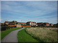 A path leading to Kesteven Way, Kingswood