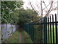 TQ4172 : Green Chain Walk past College Meadow by David Anstiss