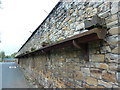 Rainwater gutter, Riverside Mill Lune Street, Padiham