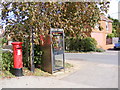 Telephone Box & Post Office, The Street Postbox