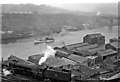 NZ2563 : Panorama from Newcastle castle keep across the River Tyne to Gateshead. by Ben Brooksbank