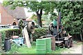 Stationary engines in the garden