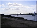 TM3337 : River Deben at Bawdsey Quay by Geographer