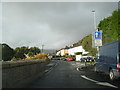 A4107 Lletty Harri looking north