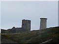 V9621 : Old Lighthouse and Signal Tower, Cape Clear Island by Becky Williamson