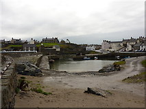 NJ5866 : The Old Harbour, Portsoy by Peter Barr