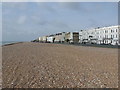 Worthing: view west along the beach