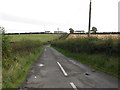 The Tollumgrange Road east of the Crew Road Crossroads