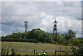 Telecommunications mast and pylon, Park Farm Rd