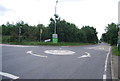 Roundabout, Harwood Hall Lane and Park Farm Lane