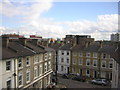 Southolm Street, Battersea, from a train out of Victoria