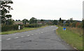 The A159 at Wharton the view towards Gainsborough