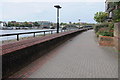 Thames Path approaching Battersea Bridge