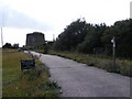 TM3642 : Footpath to the Martello Tower by Geographer